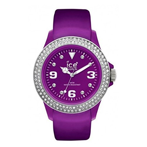 腕時計 アイスウォッチ レディース かわいい ST.PS.U.L Ice-Watch Stone Purple-Silver Purple Dial Unisex watch #ST.PS.U.L.10腕時計 アイスウォッチ レディース かわいい ST.PS.U.L