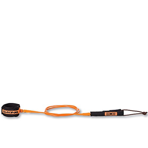 サーフィン リーシュコード マリンスポーツ 【送料無料】Dakine John John Florence Kainui Surf Leash 8 feet x 1/4 inches Black Orangeサーフィン リーシュコード マリンスポーツ