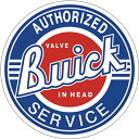 壁飾り インテリア タペストリー 壁掛けオブジェ 海外デザイン Signs 4 Fun SRAB Buick Service Round Sign, Blue壁...