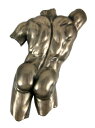 Ǐ CeA ^yXg[ Ǌ|IuWF COfUC Bronze Finish Nude Male Backside Plaque Wall Decor Erotic ArtǏ CeA ^yXg[ Ǌ|IuWF COfUC