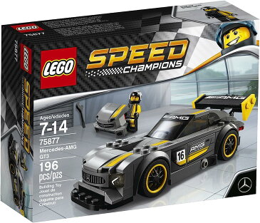 レゴ 75877 【送料無料】LEGO Speed Champions 6175226 Mercedes-Amg Gt3 75877 Building Kit (196 Piece), Multiレゴ 75877