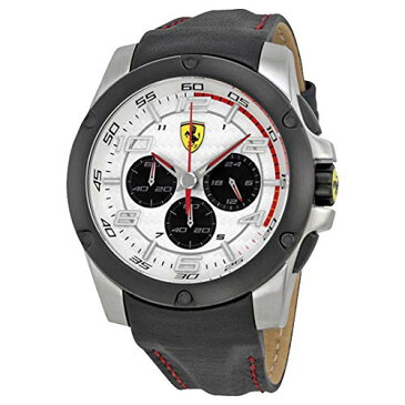 フェラーリ 腕時計 メンズ 830031 【送料無料】Ferrari Paddock Quartz Movement White Dial Men's Watch 830031フェラーリ 腕時計 メンズ 830031