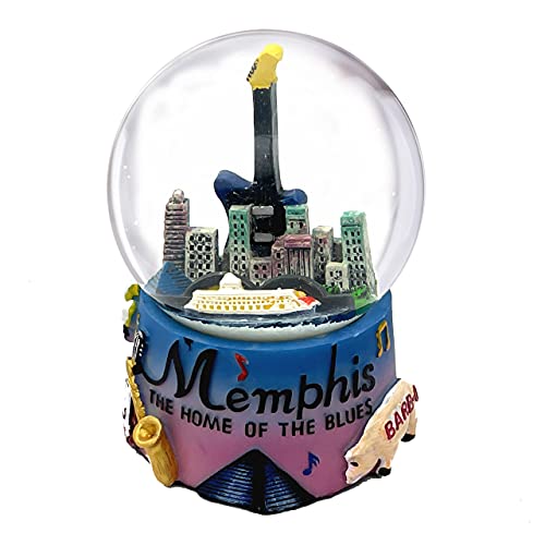 Ρ  ʪ ƥꥢ ǥ Memphis Tennessee Colorful Snow Globe 65mmΡ  ʪ ƥꥢ ǥ