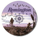 壁飾り インテリア タペストリー 壁掛けオブジェ 海外デザイン Remington Country Hunting Round Tin Sign 12 x 12...