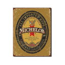 壁飾り インテリア タペストリー 壁掛けオブジェ 海外デザイン Desperate Enterprises Michelob Logo Tin Sign - N...