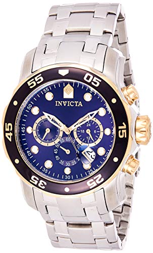 腕時計 インヴィクタ インビクタ プロダイバー メンズ 80041 Invicta Men's 80041 Pro Diver Chronograph Blue Dial Stainless Steel Watch腕時計 インヴィクタ インビクタ プロダイバー メンズ 80041