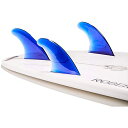 サーフィン フィン マリンスポーツ TRI-TRST-BLU-FUTURE DORSAL Surfboard Fins Thruster 3 Set Futur...