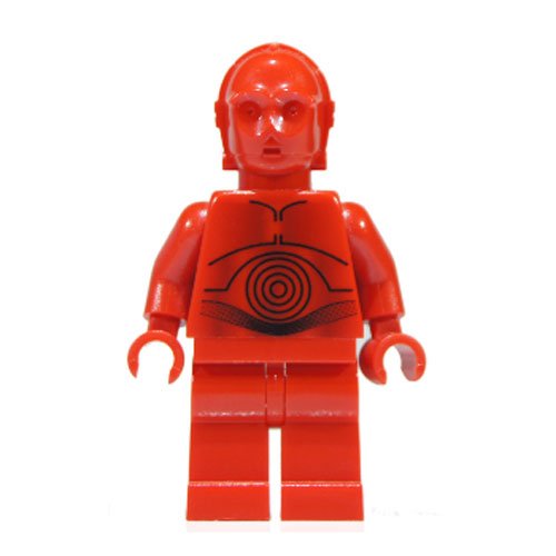S X^[EH[Y LEGO Star Wars R3PO figure - Red C3PO - from 7879S X^[EH[Y
