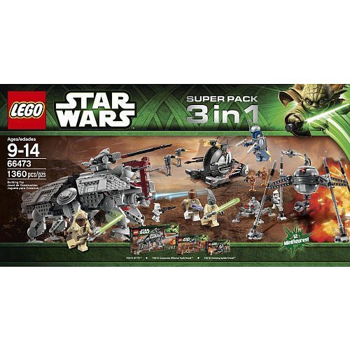 쥴  LEGO Star Wars Super Pack 3 in 1 Combo (66473)쥴 