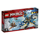 レゴ ニンジャゴー 6135814 LEGO Ninjago Jay's Elemental Dragon 70602 Building Kit (350 Pi...