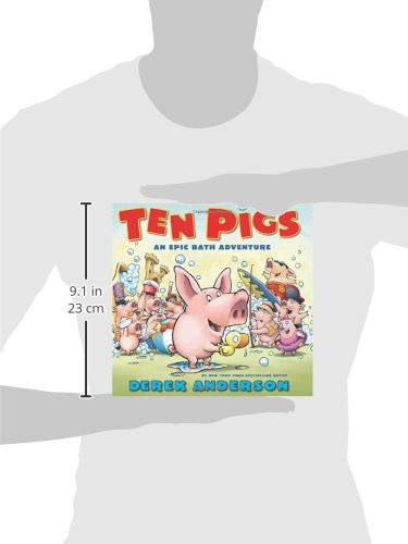 海外製絵本 知育 英語 イングリッシュ アメリカ 【送料無料】Ten Pigs: An Epic Bath Adventure: An Epic Bath Adventure海外製絵本 知育 英語 イングリッシュ アメリカ