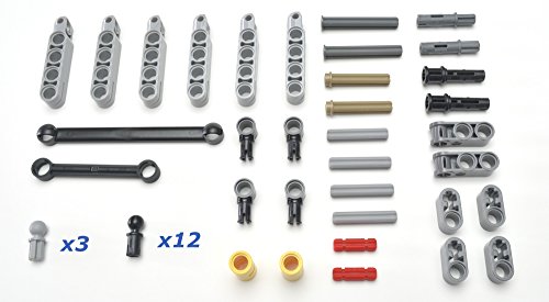 レゴ テクニックシリーズ LEGO Technic 49 Piece lot, Specialty Suspension Control arms and misc pins, Mindstorms, NXT, EV3レゴ テクニックシリーズ