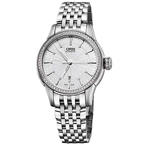 マイルス 腕時計 オリス レディース Oris Artelier Date Diamonds Stainless Steel 31mm Women's Watch腕時計 オリス レディース