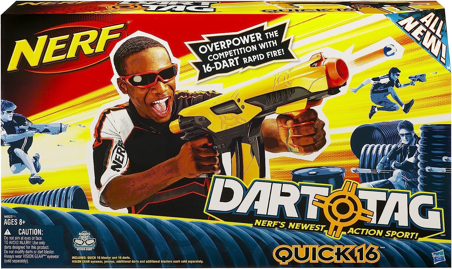 ナーフ メガ ダートタグ アメリカ 直輸入 94523 NERF Dart Tag Quick 16 Blasterナーフ メガ ダートタグ アメリカ 直輸入 94523 2