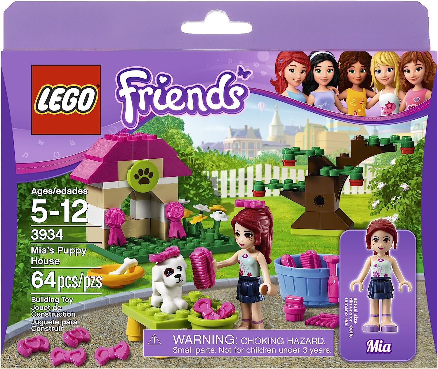 正規通販】 無料ラッピングでプレゼントや贈り物にも 逆輸入並行輸入送料込 レゴ フレンズ 4653148 LEGO Friends Mia's  Puppy House 3934レゴ africaagility.org