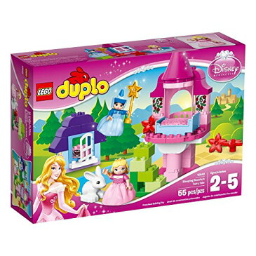 レゴ ディズニープリンセス LEGO DUPLO Princess Sleeping Beauty's Fairy Tale Bundle with Disney Princess Repositionable Sticker Setレゴ ディズニープリンセス