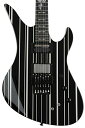 シェクター エレキギター 海外直輸入 1741 Schecter Synyster Gates Custom-S - Black with Silver Str...