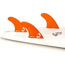 サーフィン フィン マリンスポーツ VENTRAL-HS5-FC3-Orange DORSAL Surfboard Fins Thruster 3 Set FC...