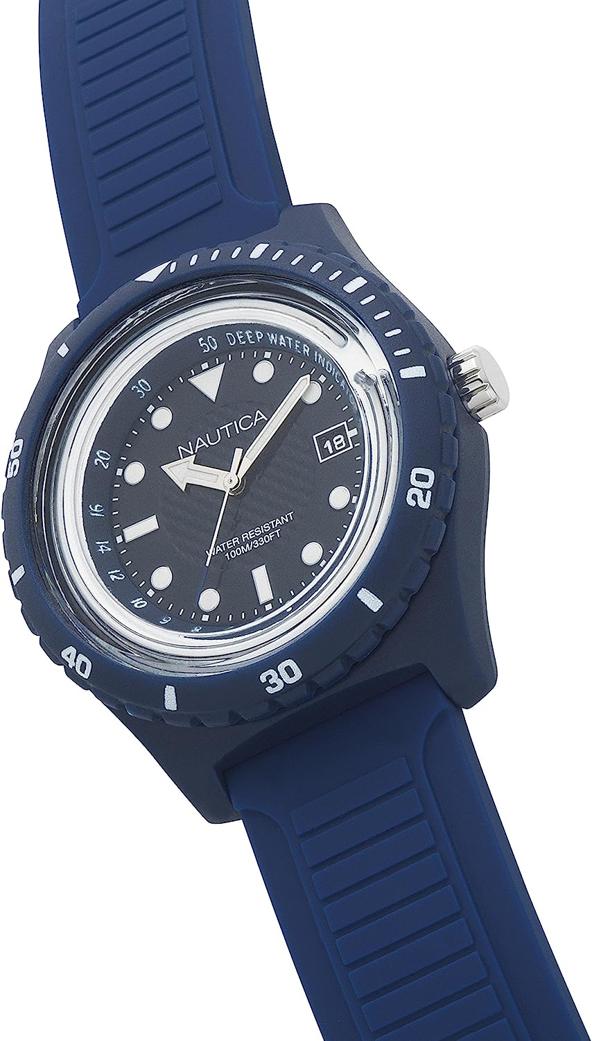 ノーティカ 腕時計 メンズ NAPIBZ005 Nautica Men's Ibiza Quartz Sport Watch with Silicone Strap, Blue, 22 (Model: NAPIBZ005)ノーティカ 腕時計 メンズ NAPIBZ005