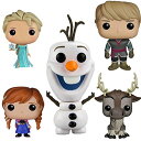 アナと雪の女王 アナ雪 ディズニープリンセス フローズン Funko Disney Frozen Pop Vinyl Figure Bundle Set Els...