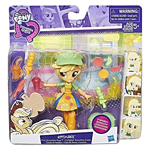 マイリトルポニー ハズブロ おしゃれなポニー Hasbro ゆめかわいい おしゃれなポニー かわいいポニー ゆめかわいい ゆめかわいい B9474 B9474 送料無料 Equestria Smoothies My インテリアホビー Hasbro Little Pony Equestria Girls Applejack Fruit Smoothies Shop