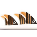 サーフィン フィン マリンスポーツ VENTRAL-CS5-FUTURE-4-Bamboo DORSAL Surfboard Fins Quad 4 Set F...