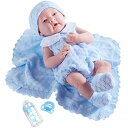 ジェーシートイズ 赤ちゃん おままごと ベビー人形 18054 Anatomically Correct Real Boy Baby Doll 15 All-Vinyl Baby Doll JC Toys - La Newborn Made in Spain Comes With Blue Knit Outfit and Accジェーシートイズ 赤ちゃん おままごと ベビー人形 18054