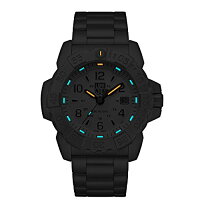 【当店1年保証】ルミノックスLuminoxMen's'SEA'SwissQuartzStainlessSteelCasualWatch,Color:Silver-Toned(Model