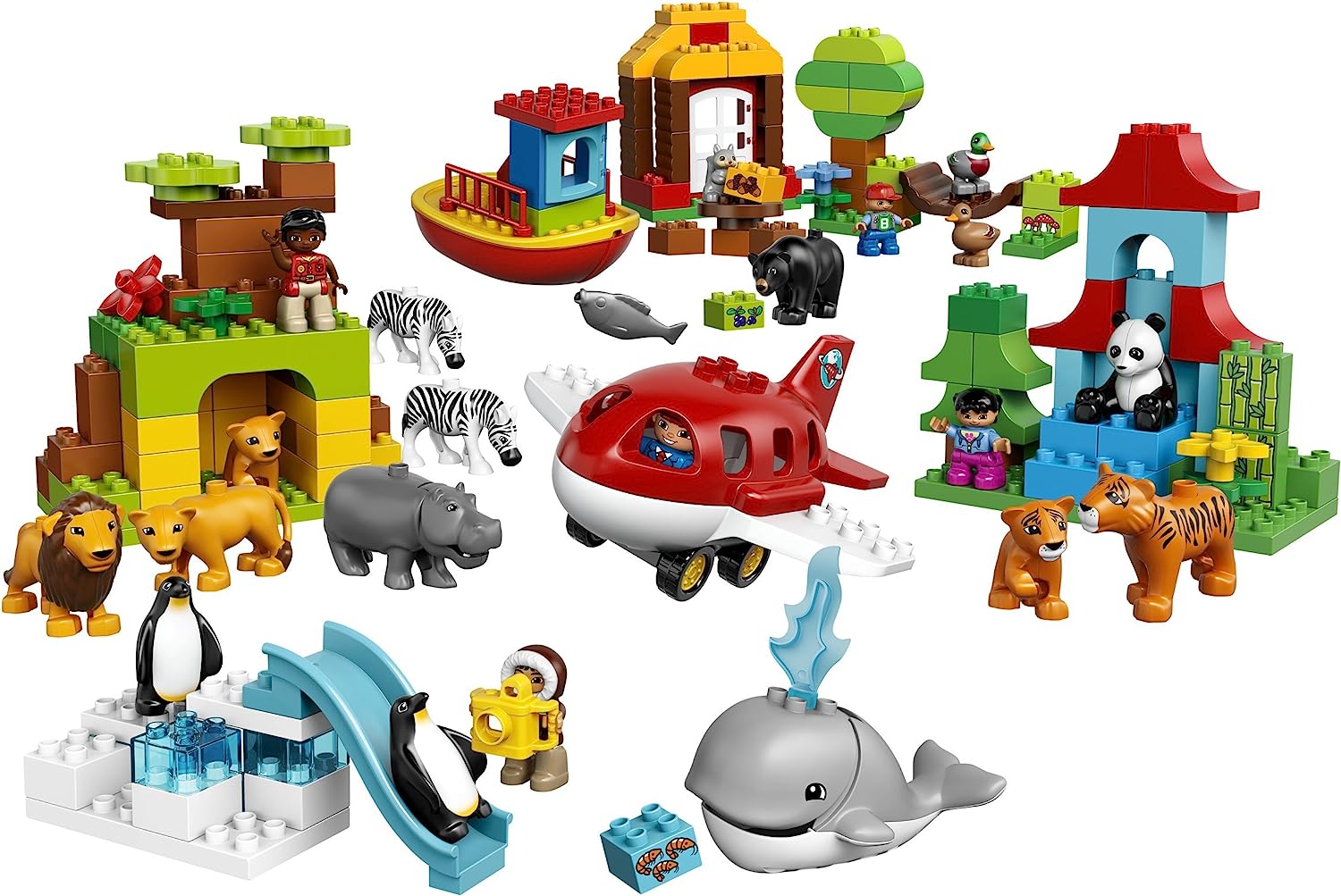 レゴ デュプロ 10805 【送料無料】LEGO (Duplo of The World Animal Round-The-World Set 10805レゴ デュプロ 10805