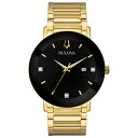 腕時計 ブローバ メンズ Bulova Men's Modern Gold Tone Stainless Steel 3-Hand Calendar Date ...
