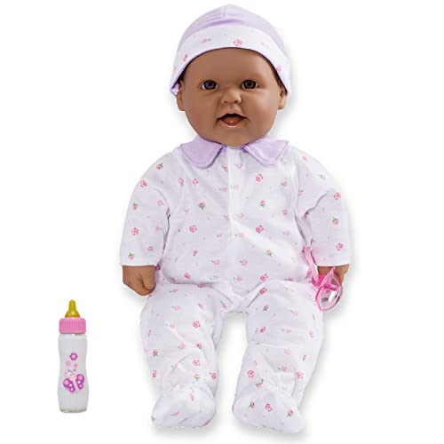 ȥ ֤ ޤޤ ٥ӡͷ 15033 JC Toys Hispanic 16-inch Medium Soft Body Baby Doll La Baby | Washable |Removable Purple Outfit w/Hat and Pacifier | for Children 12 Months +,ȥ ֤ ޤޤ ٥ӡͷ 15033