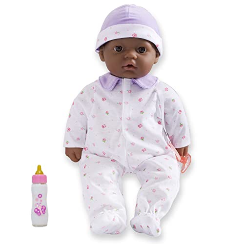 ȥ ֤ ޤޤ ٥ӡͷ 15031 JC Toys African American 16-inch Medium Soft Body Baby Doll La Baby | Washable |Removable Purple Outfit w/ Hat and Pacifier | for Children 12 ȥ ֤ ޤޤ ٥ӡͷ 15031