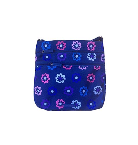 Fubh[ xubh[ AJ t_B}CA~ { 22031-I46 Vera Bradley Triple Zip Hipster Cross-body Bag - Lightweight Polyester Fabric VeFubh[ xubh[ AJ t_B}CA~ { 22031-I46