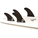 サーフィン フィン マリンスポーツ VENTRAL-HS5-FC4-Black DORSAL Surfboard Fins Quad 4 Set FCS Com...