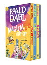 海外製絵本 知育 英語 イングリッシュ アメリカ Roald Dahl Magical Gift Set (4 Books): Charlie and the Chocolate Factory, James and the Giant Peach, Fantastic Mr. Fox, Charlie and the Great Glass Elevator海外製絵本 知育 英語 イングリッシュ アメリカ