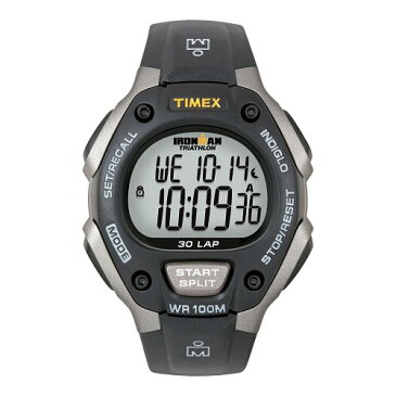 腕時計 タイメックス メンズ T5E901 【送料無料】Timex Ironman Triathlon 30 Lap Grey/Black腕時計 タイメックス メンズ T5E901