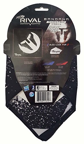 ナーフライバル アメリカ 直輸入 リフィル 銃鉄砲 RIVAL Nerf Rival Phantom Corps Bandana, Blackナーフライバル アメリカ 直輸入 リフィル 銃鉄砲 RIVAL