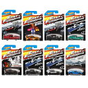 ホットウィール マテル ミニカー ホットウイール Hot Wheels Fast and Furious Complete Set (Set of 8) 1:6...