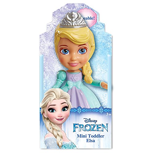 アナと雪の女王 アナ雪 ディズニープリンセス フローズン Jakks Pacific, Inc. Disney Frozen Elsa Poseable Sparkle Collection Mini Toddler Doll 3.5
