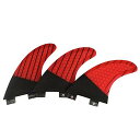 サーフィン フィン マリンスポーツ UPSURF Surfboard Tri Fin Double Tabs Fins Carbon S/M Size Thru...