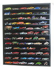 ホットウィール マテル ミニカー ホットウイール DisplayGifts Open Front Hot 1:64 Scale Toy Cars Wheels Matchbox Display Case Diecast Model Cars Storage Cabinet - NO Door Cover in The Front (Black) - 26.5 X ホットウィール マテル ミニカー ホットウイール