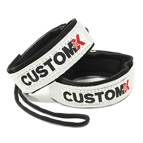 ボディボード マリンスポーツ Custom X Swim Fin Saver Ankle Cuff for Bodyboarding and Swimming, Whiteボディボード マリンスポーツ