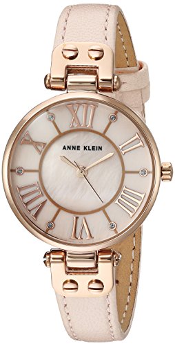 アンクライン Anne Klein レディース腕時計 AK 2718RGPK レザーストラップ ケース直径30mm 当店1年保証