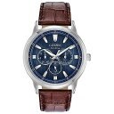 腕時計 シチズン 逆輸入 海外モデル 海外限定 BU2070-12L Citizen Men's Eco-Drive Corso Classic Watch in Stainless Steel with Brown Leather strap, Blue Dial (Model: BU2070-12L)腕時計 シチズン 逆輸入 海外モデル 海外限定 BU2070-12L