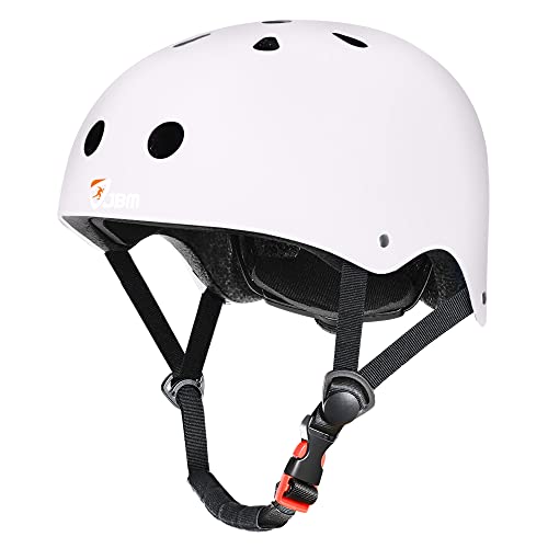 商品情報 商品名ヘルメット スケボー スケートボード 海外モデル 直輸入 JBM Skateboard Bike Helmet - Lightweight, Adjustable & Design of Ventilation Multi-Sport Helmet for Bicycle Skate Scooter 3 Sizes for Adult Youtヘルメット スケボー スケートボード 海外モデル 直輸入 商品名（英語）JBM Skateboard Bike Helmet - Lightweight, Adjustable & Design of Ventilation Multi-Sport Helmet for Bicycle Skate Scooter 3 Sizes for Adult Youth & Kids 商品名（翻訳）JBM インターナショナル EPS フォーム衝撃抵抗と換気スケートボード ヘルメット マルチスポーツ用、小型 - ホワイト 型番JBM-HM1-S-WE 海外サイズSmall-Ages 8+ ブランドJBM 商品説明（自動翻訳）マルチスポーツギア：これらのキッズ/チャイルドバイクヘルメットは、サイクリング、スケートボード、スクーター、インライン＆ローラースケートなど、マルチスポーツ活動に柔軟で適切です。これらのヘルメットは、アウトドアスポーツ愛好家にとって不可欠な保護服となります。 関連キーワードヘルメット,スケボー,スケートボード,海外モデル,直輸入このようなギフトシーンにオススメです。プレゼント お誕生日 クリスマスプレゼント バレンタインデー ホワイトデー 贈り物