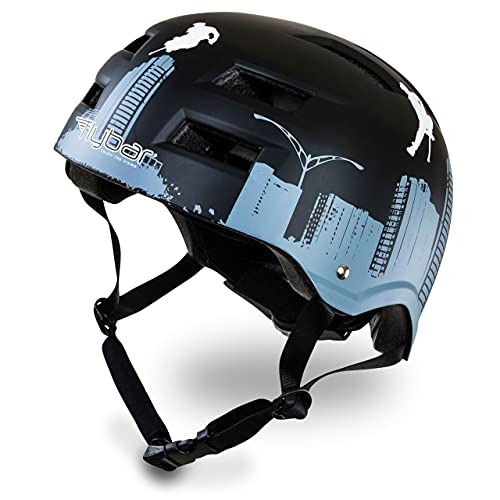 ヘルメット スケボー スケートボード 海外モデル 直輸入 Flybar Bike Helmet- Multi Sport Dual Certified Adjustable Dial, Skateboard Helmet, Roller Skating, Pogo, Electric Scooter, Snowboard, Boys and Gヘルメット スケボー スケートボード 海外モデル 直輸入