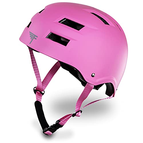 商品情報 商品名ヘルメット スケボー スケートボード 海外モデル 直輸入 Flybar Bike Helmet- Multi Sport Dual Certified Adjustable Dial, Skateboard Helmet, Roller Skating, Pogo, Electric Scooter, Snowboard, Boys and Gヘルメット スケボー スケートボード 海外モデル 直輸入 商品名（英語）Flybar Bike Helmet- Multi Sport Dual Certified Adjustable Dial, Skateboard Helmet, Roller Skating, Pogo, Electric Scooter, Snowboard, Boys and Girls Kids- Adults Helmets (Pink,S-M) 商品名（翻訳）フライバーデュアル認定CPSCマルチスポーツキッズ＆アダルトバイク＆スケートボード調整可能なダイヤルヘルメット - 複数の色とサイズ 型番FMHP-S/M 海外サイズS/M ブランドFlybar 商品説明（自動翻訳）NEW FLYBAR DUEL認定ヘルメット - 私たちのヘルメットは、サイクリング、ロングボード、ローラーとインラインスケート、アグレッシブ/トリックスケートボード、スクーター＆ポゴリングのCPSC＆ASTM Safety Certifiedです。 関連キーワードヘルメット,スケボー,スケートボード,海外モデル,直輸入このようなギフトシーンにオススメです。プレゼント お誕生日 クリスマスプレゼント バレンタインデー ホワイトデー 贈り物