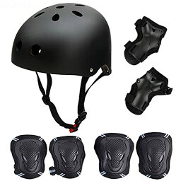 ヘルメット スケボー スケートボード 海外モデル 直輸入 Besmall Adult Skateboard/Skates Helmet.Bike Helmet Protective Gear Set,Roller Skating Cycling Sports Protective Gear Pads for Youth Men Knee Elbヘルメット スケボー スケートボード 海外モデル 直輸入