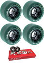 ウィール タイヤ スケボー スケートボード 海外モデル Blood Orange 65mm Morgan Series Longboard Skateboard...