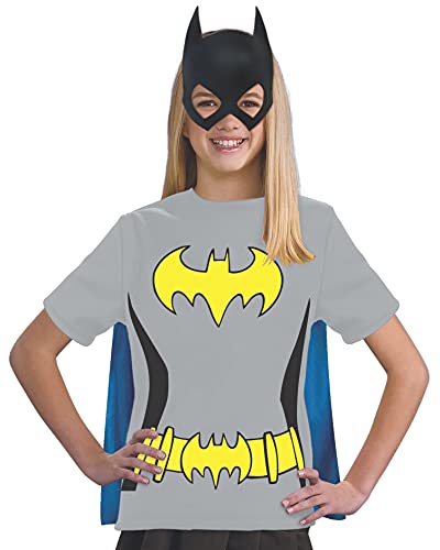 コスプレ衣装 コスチューム バットガール 881345 Justice League Child 039 s Batgirl 100 Cotton T-Shirt - Smallコスプレ衣装 コスチューム バットガール 881345
